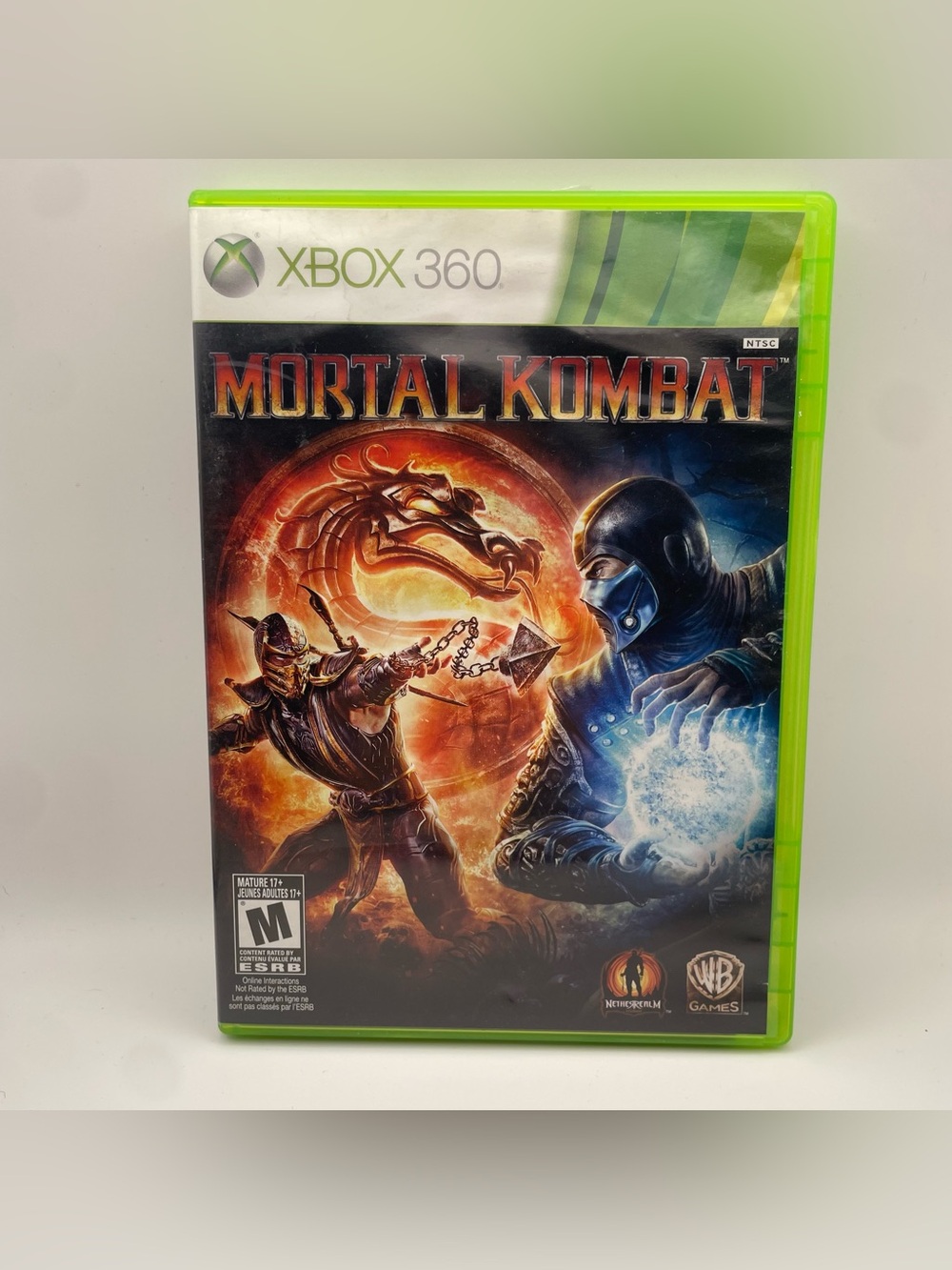 Mortal Kombat - Microsoft Xbox 360 Complete - With Manual & Insert Katalog